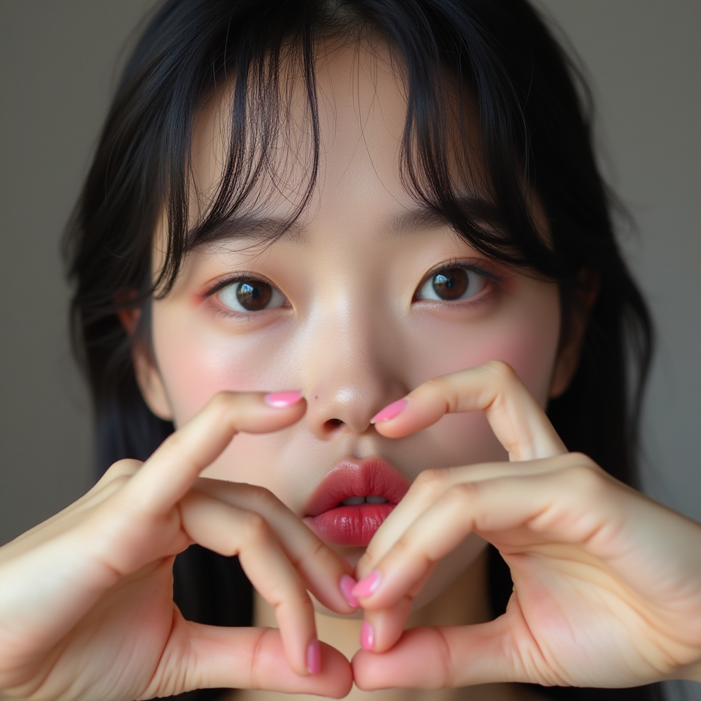 A high-resolution extreme close-up portrait with cover